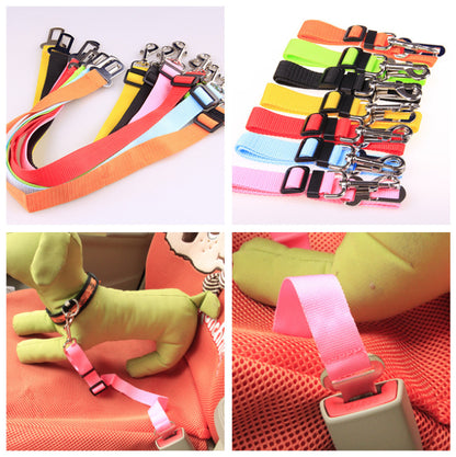 Adjustable Pet Car Safety Seat Belt