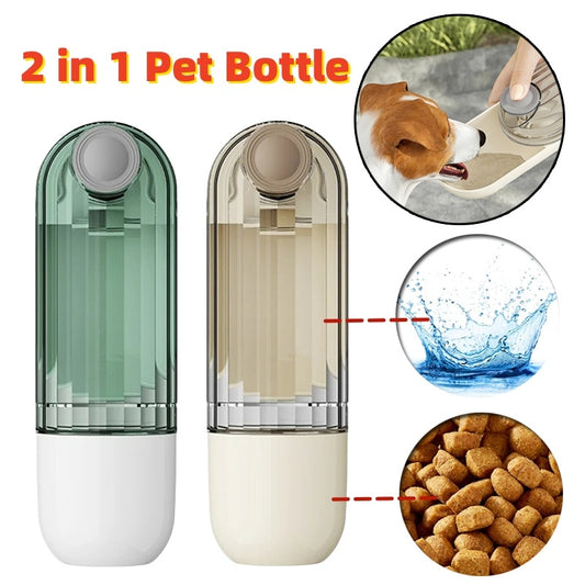 2 In 1 Pet Water Cup|Segment Portable Drinking Cup