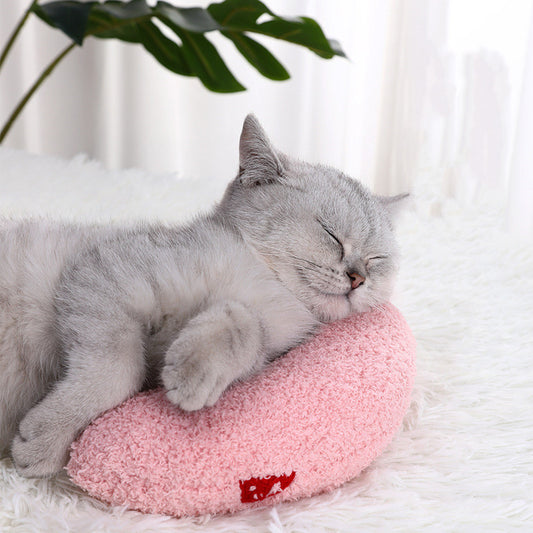 U-shaped Cat Toy Pillow To Protect Cervical Vertebra