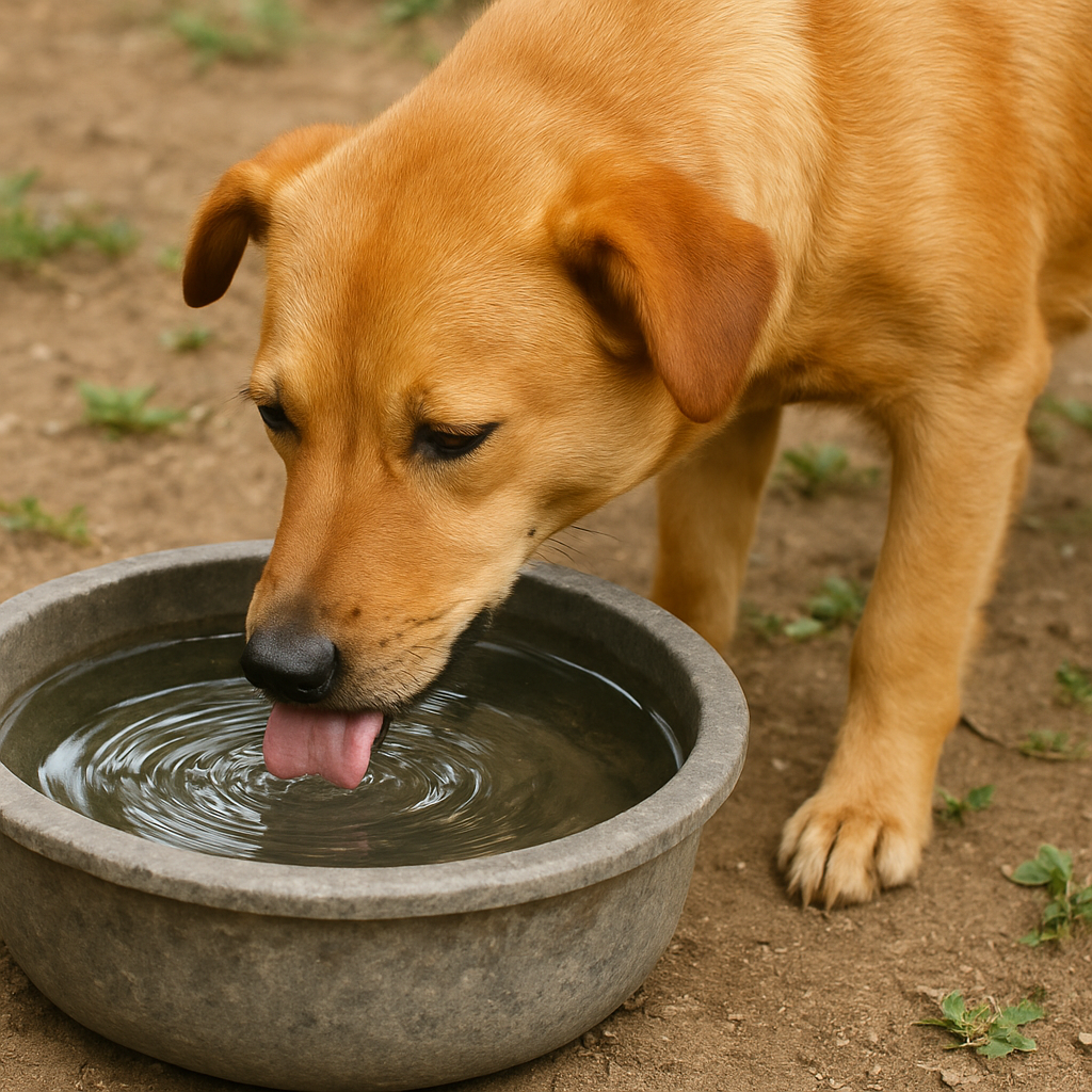 Dog water dispenser with automatic refill, portable dog water bottle, pet water fountain for dogs, and durable dog water dispenser bowl for everyday use.